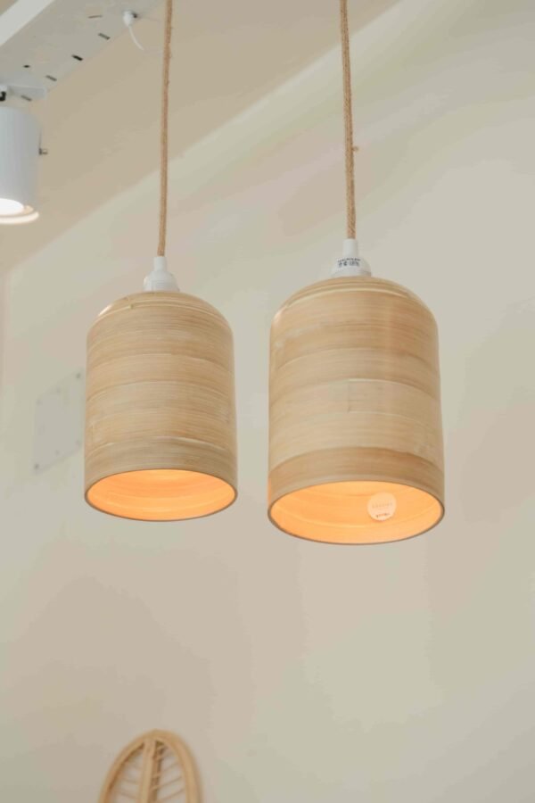 Lampara Bambu Laminado