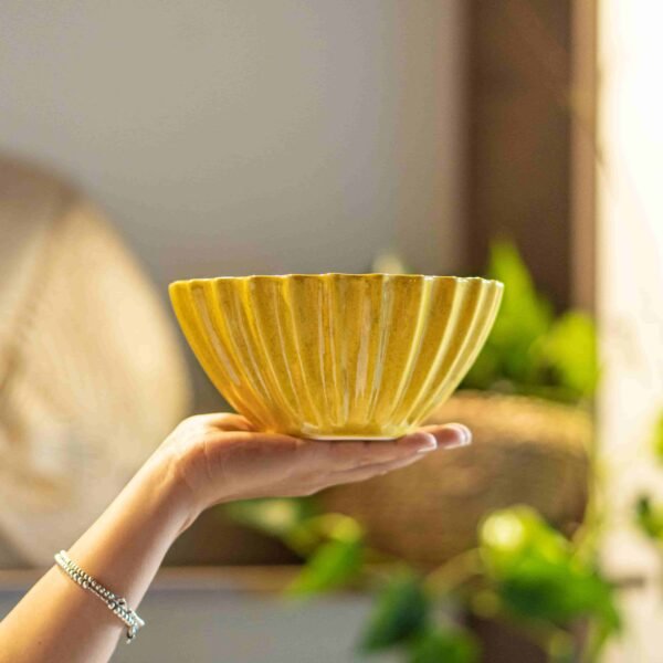 Ensaladera Ceramica Relieve