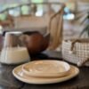 Plato irregular ceramica malie 26cm