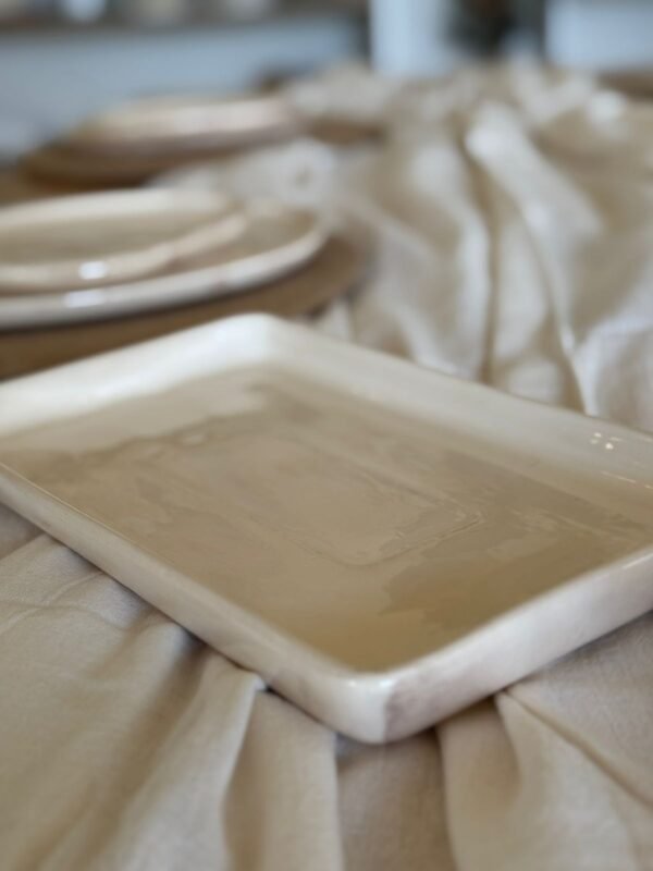 Bandeja Rectangular Ceramica Malie