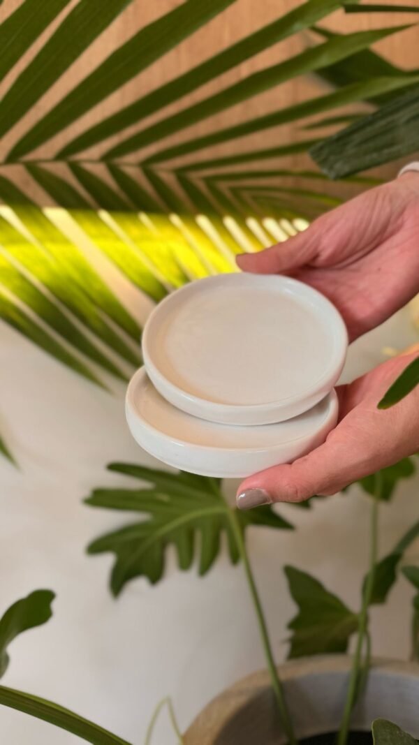 Plato Ceramica reborde 12cm