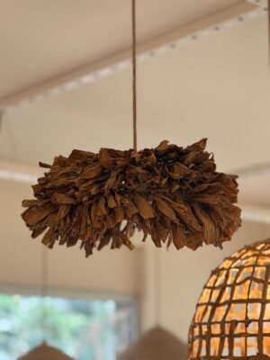 Lampara Flecos Kraft Chica Bombe 35x20