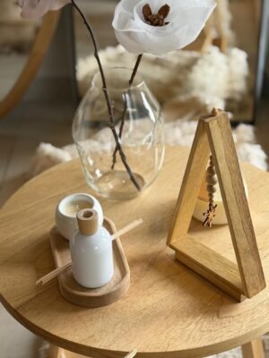 Pino/Arbol Triangulo Navidad Madera 30cm