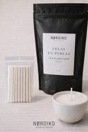 Pabilo 15 unidades Velas en Perlas