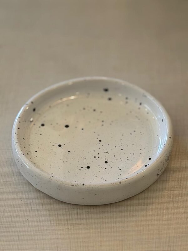 Plato Ceramica reborde 12cm