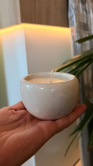 Vela Ceramica Bizcocho
