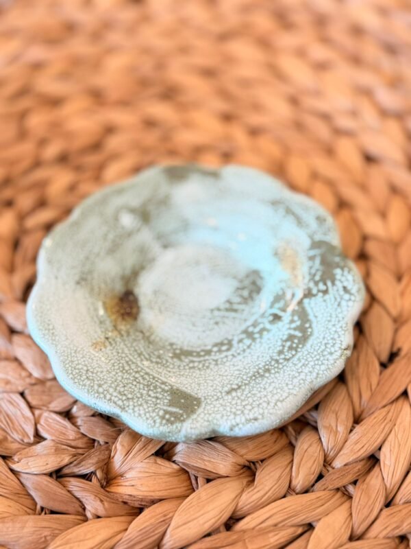 Plato Ceramica Flor
