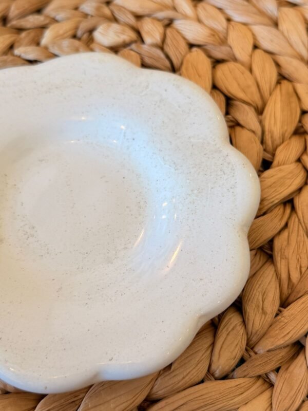 Plato Ceramica Flor
