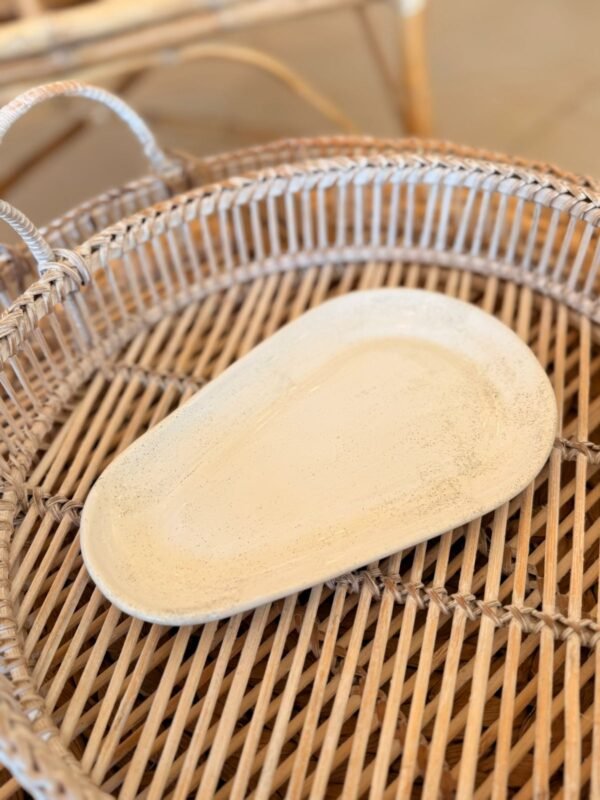 Bandeja Ceramica Oval irregular