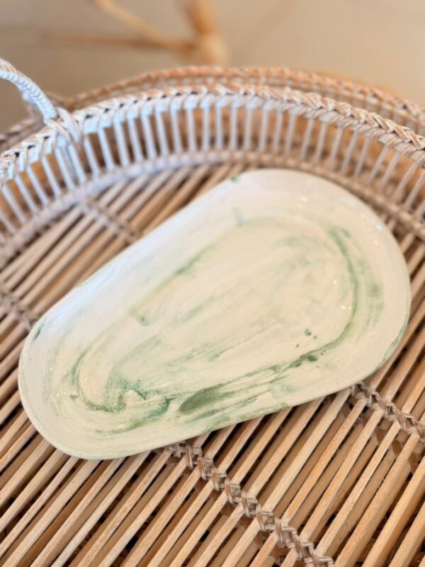 Bandeja Ceramica Oval irregular