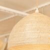Lampara Teo Importada Seagrass Grande 60x36