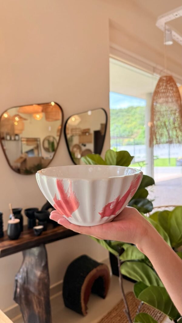 Ensaladera Ceramica Relieve