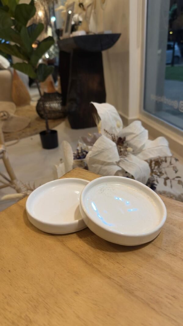 Plato Ceramica reborde 12cm