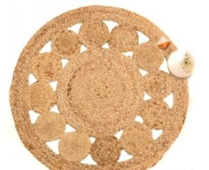 Alfombra 120cm Mandala Yute