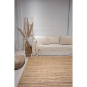 Alfombra Yute Natural Trenzado 200x300