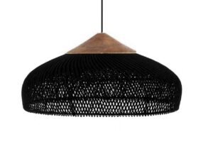 Lampara Ratan Fatma Black