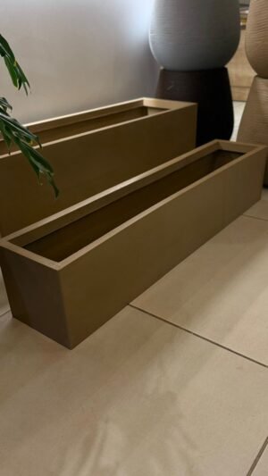 Maceta Rectangular Rotomoldeada 100cmx20cmx20cm