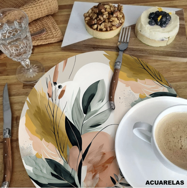 Individuales de Papel/Plato de Sitio x10