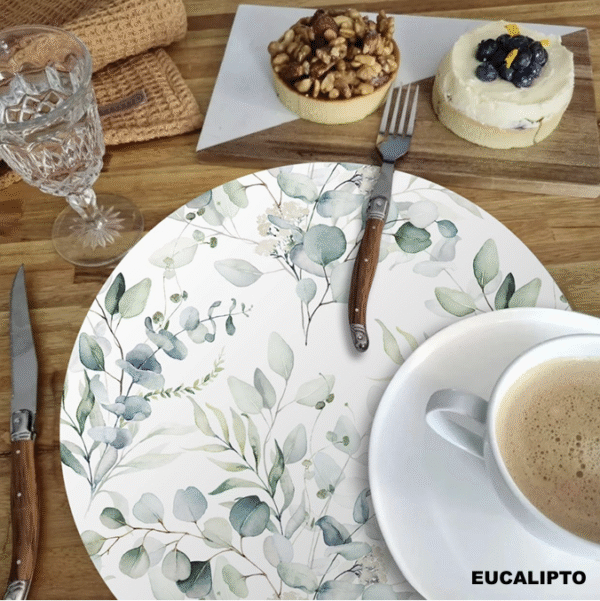 Individuales de Papel/Plato de Sitio x10