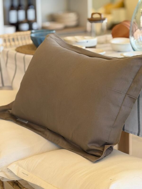 Almohadon Vison Clasico C/Pestaña Liso 70x50