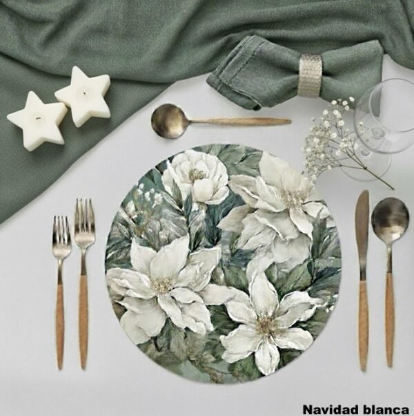 Individuales de Papel/Plato de Sitio x10