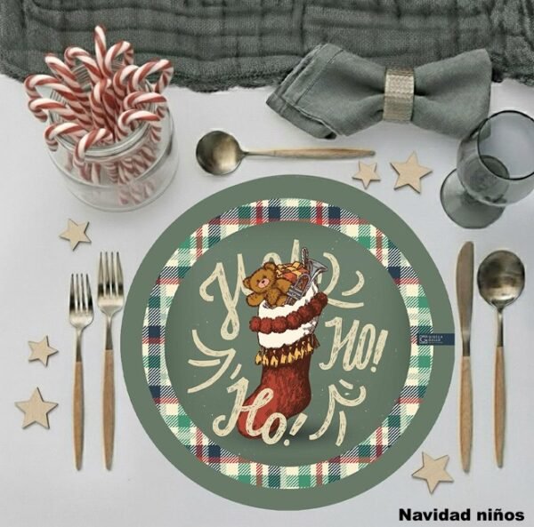 Individuales de Papel/Plato de Sitio x10