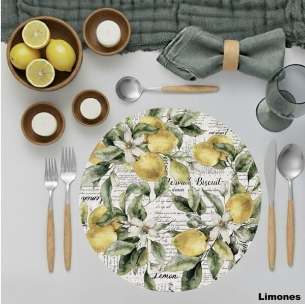 Individuales de Papel/Plato de Sitio x10