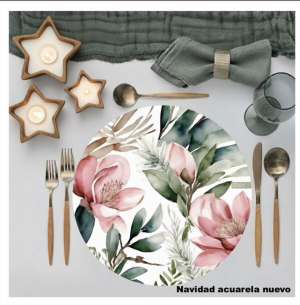 Individuales de Papel/Plato de Sitio x10