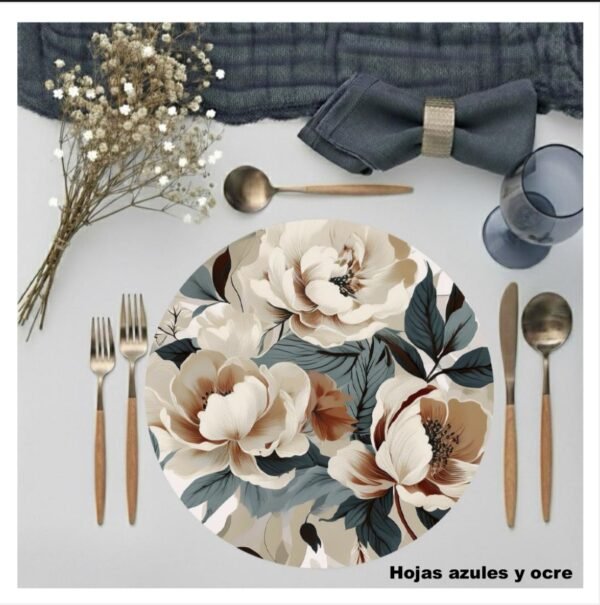 Individuales de Papel/Plato de Sitio x10