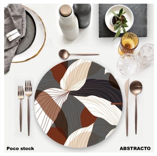 Individuales de Papel/Plato de Sitio x10