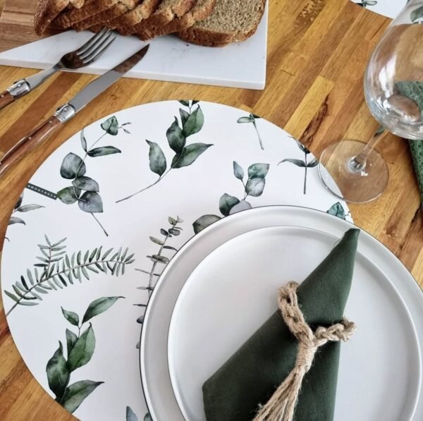 Individuales de Papel/Plato de Sitio x10