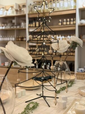 Arbol Navidad Hierro y Ceramica