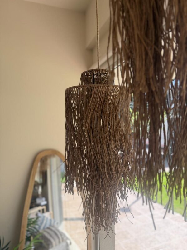 Lampara Kraft Flecos Sombrero