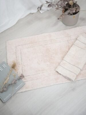 ALFOMBRA DE BAÑO ALGODON IMPORTADA