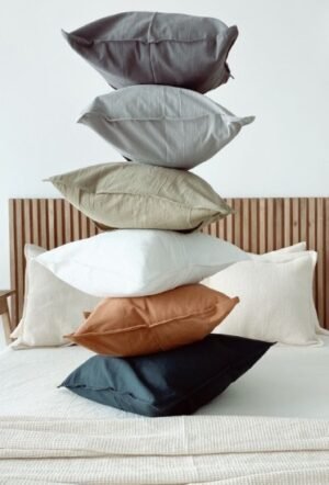 ALMOHADON TUSOR LISO 60X60