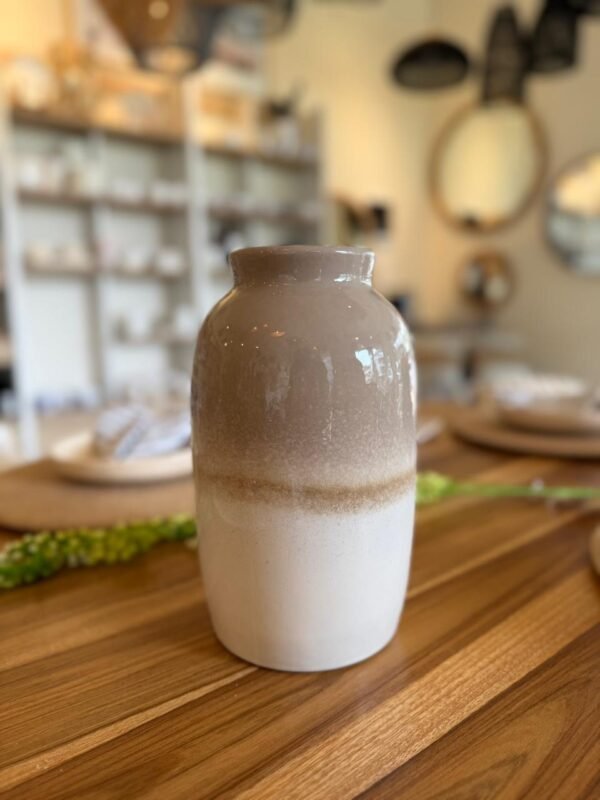 Jarron Ceramica Tricolor