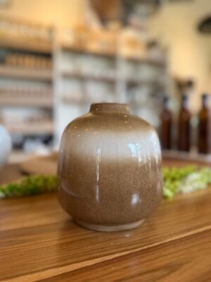 Florero Ceramica Bombe Tierra