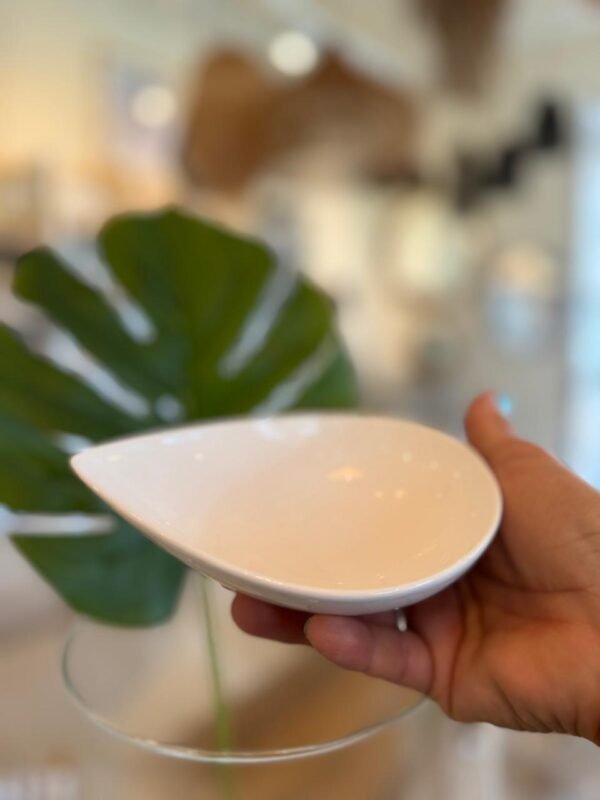 Compotera Ceramica Hoja