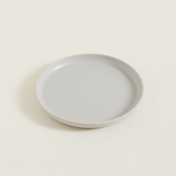 Plato PLAYO CHENINI GRIS BORDE NATURAL 26cm