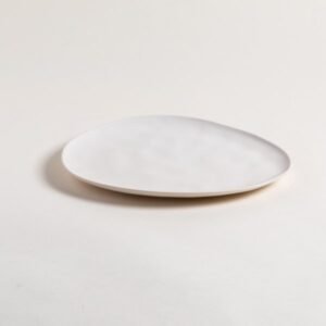 Plato Playo Irregular UMAY Crema 30cm