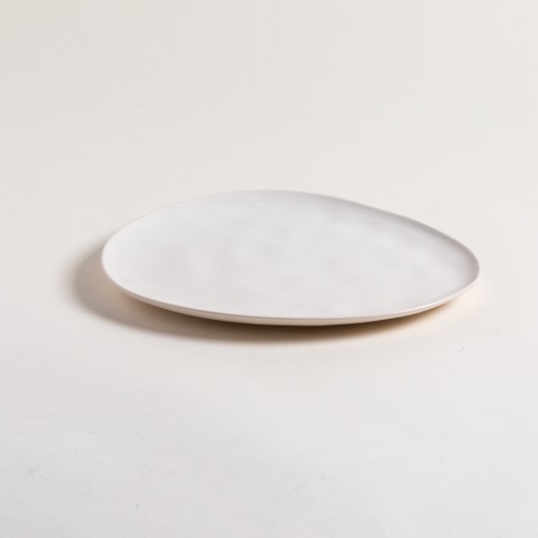 Plato Playo Irregular UMAY Crema 30cm