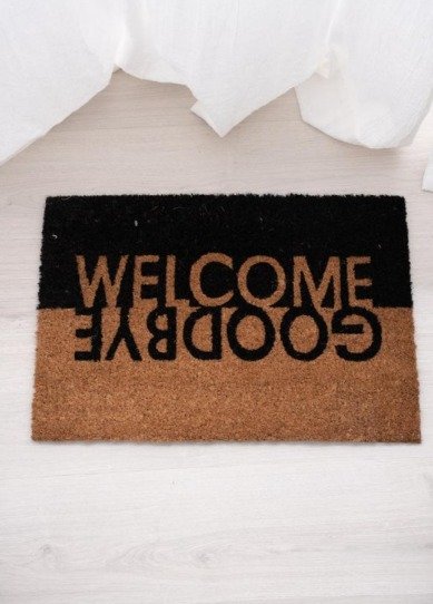 Alfombra / Felpudo Coco GOODBYE 60x40