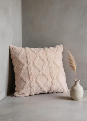 Almohadon Peluche Rombos 45 x45