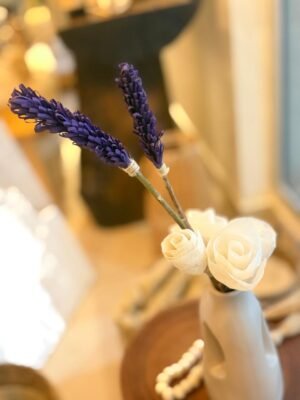 Flor Tela Lavanda